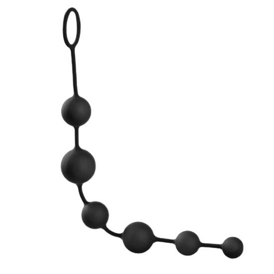 Anal Plug Easy To Use Flexible Silicone Butt Beads Sex Toy for Valentine's Day