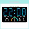 Moderne minimalistische Digitaluhr mit LED-Anzeige und multifunktionalem Nachttischwecker für den Heim- und Bürogebrauch