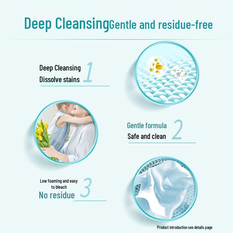 Blue Moon Deep Clean Antibacterial Laundry Detergent, Orange Blossom Scent