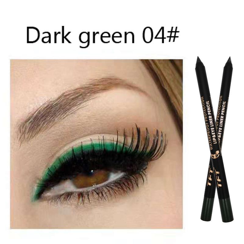 15 Renk Eyeliner Kalem Renkli Pigment Su Geçirmez Mavi Siyah Beyaz Renk Jel Eyeliner makyaj kalemi Göz Güzellik Kozmetik