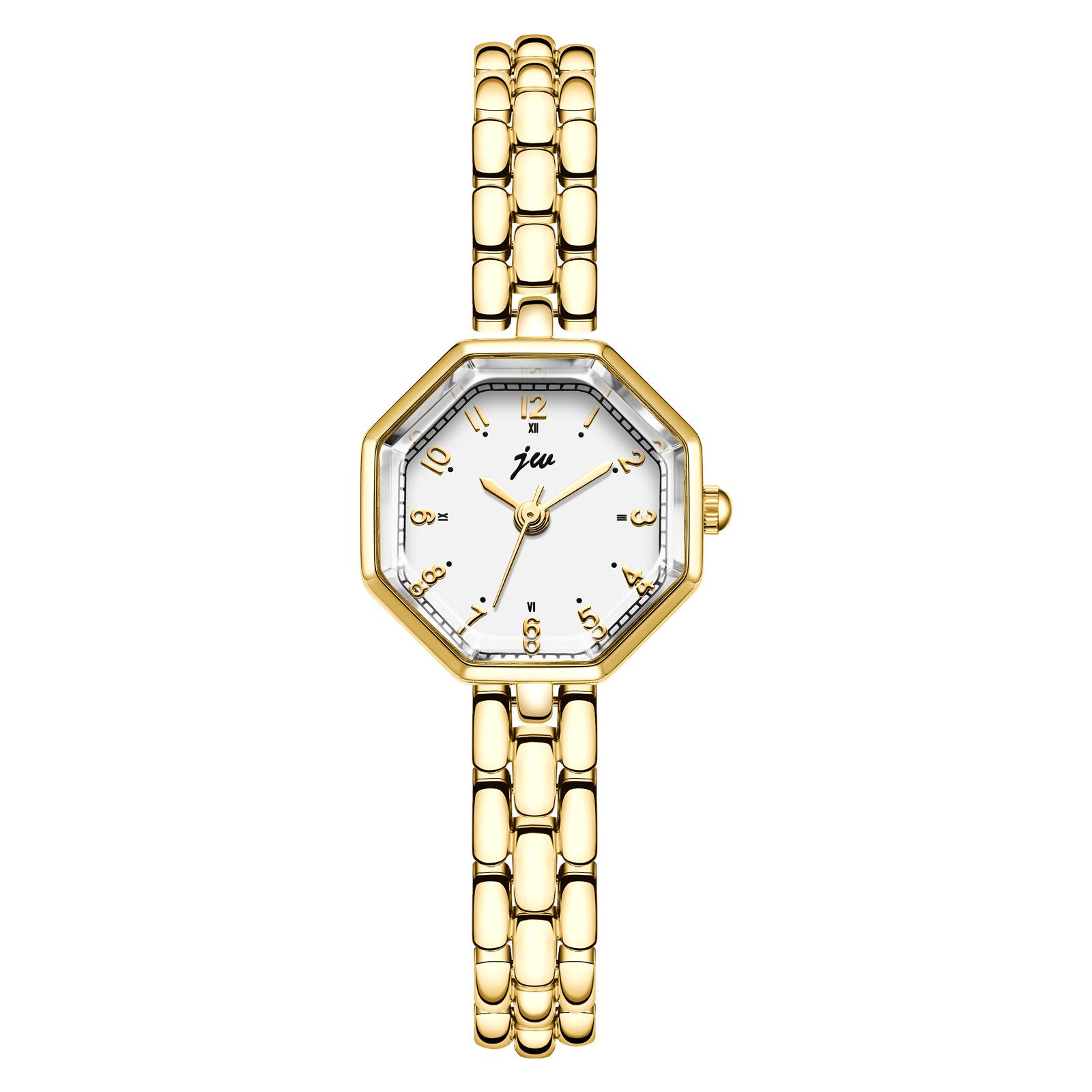 Mini Small Exquisite Quartz Watch Medieval Bracelet Women S Watch Domestic Product 1990S Retro Octagonal Dial