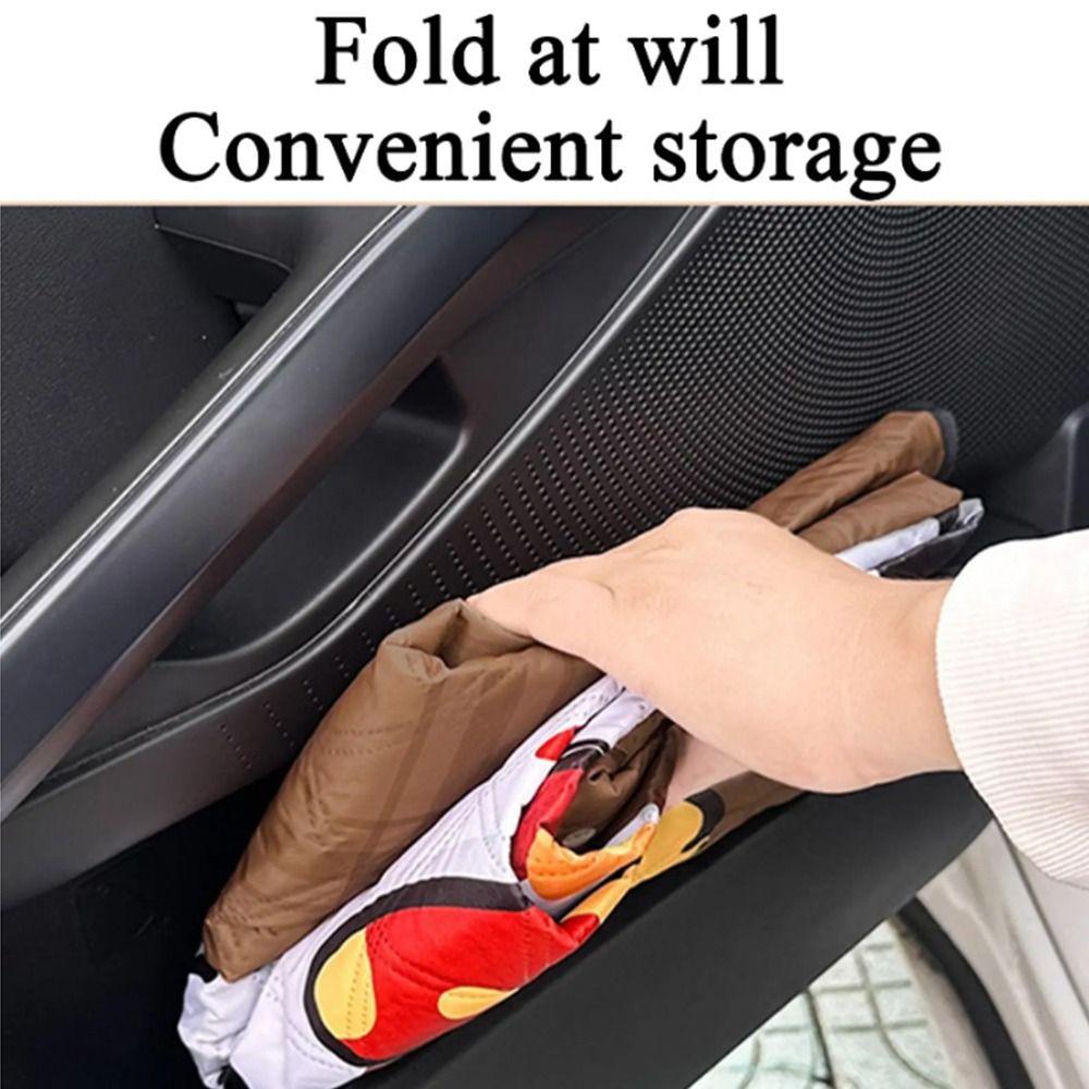 Sun-protective Car Snow Cover Windshield Windshield Sunshade Auto Front Window Cover  Winter Season