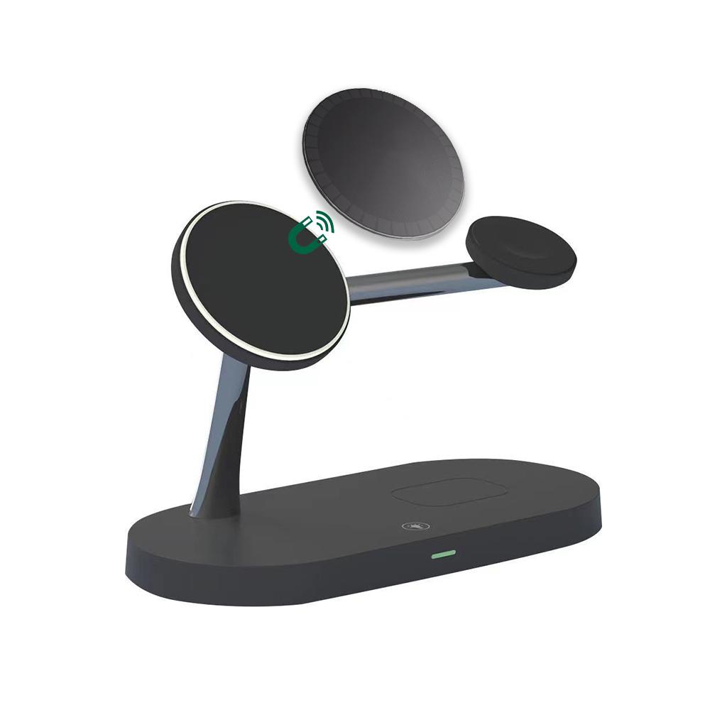 3-in-1 magnetisches kabelloses Ladegerät für iPhone 14 Pro Max/13/12 Ladegeräte für Apple Watch 7/8 Airpods Pro 2 3 Ladegeräthalter