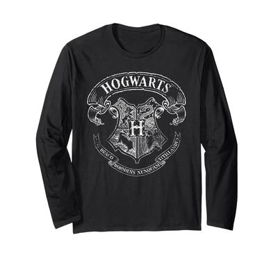 Harry Potter Hogwarts School Crest Long Sleeve T-Shirt