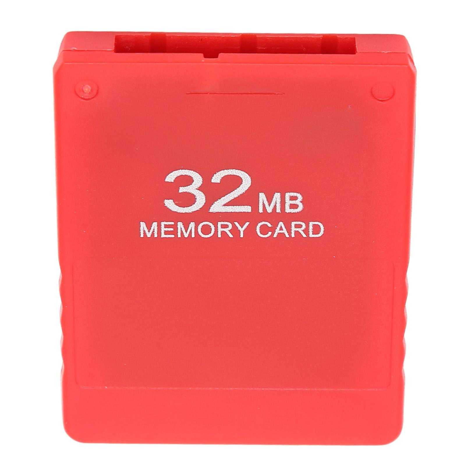 

Карта памяти игровой консоли 32 МБ Высокоскоростная внешняя игровая карта данных FMCB1.966 для PS2Blue красный