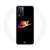 Case - MANIACASE - Oppo A93s 5G - Nike Logo - Black - Flexible - Silicone, Plastic