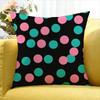 Fashion P-Polka Dot Figure World Various Sizes Square Pillow Case For Car Home Bedchamber Decor