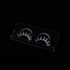 2 Pairs White Upper & Lower False Eyelashes Soft Wispy Eyelashes Extension Tools