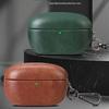 Luxury Oil Leather Headphone Case For Sony XM5 Bluetooth Protective Case High Quality Business Hard Shockproof Earphone Cover