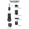 Portable Wireless Microphone System 2.4G Wireless Headset Mics with Receiver Headset Microphones for Amplifier Speaker Teaching