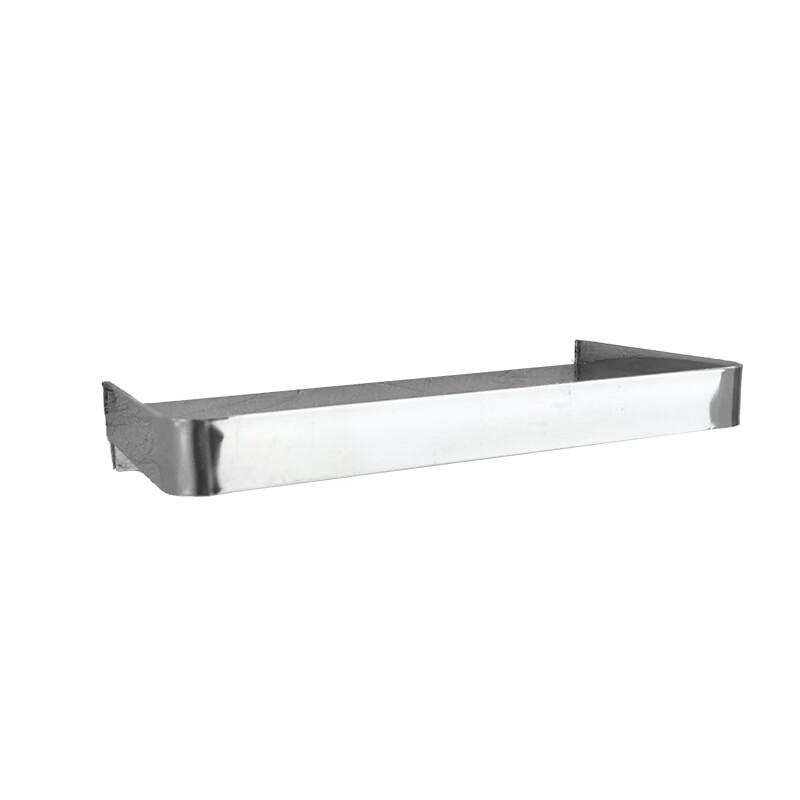 

Stainless Steel Bathroom Shelf with Phone Holder & Hooks