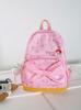 Schoolbag new hellokitty backpack nylon anti-splashing large-capacity bag for elementary school students and junior high school students