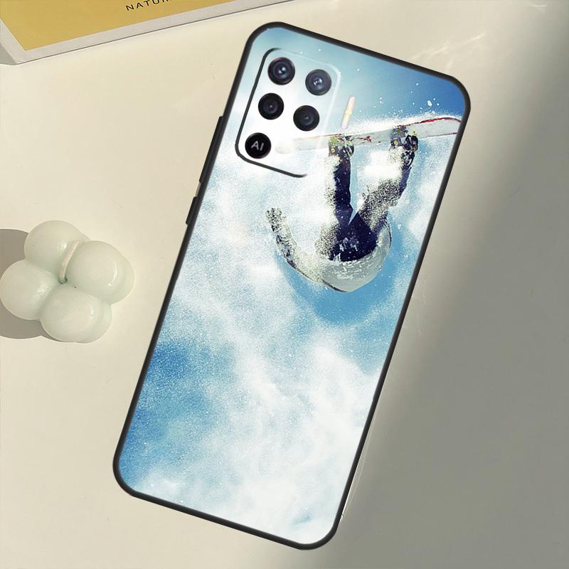 Sports Snowboarding Case For OPPO A15 A74 A54 A94 A52 A72 A31 A53 A53S A5 A9 2020 A3S A5S A83 A91 A93 Cover