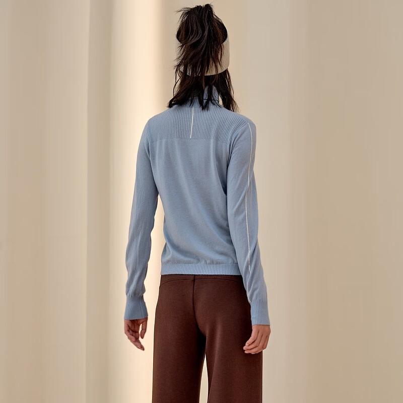 Haermans Women's Double Turtleneck Cashmere Sweater 240S3B31