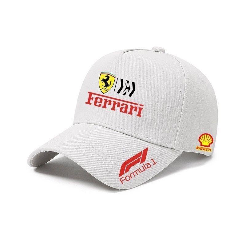 Ferrari F1 Team Racing Outdoor Cycling Sun Shade Baseball Cap for Ferrari Sp3 488 Sf90 F40 F8 458 296 Purosangue Roma 599 612