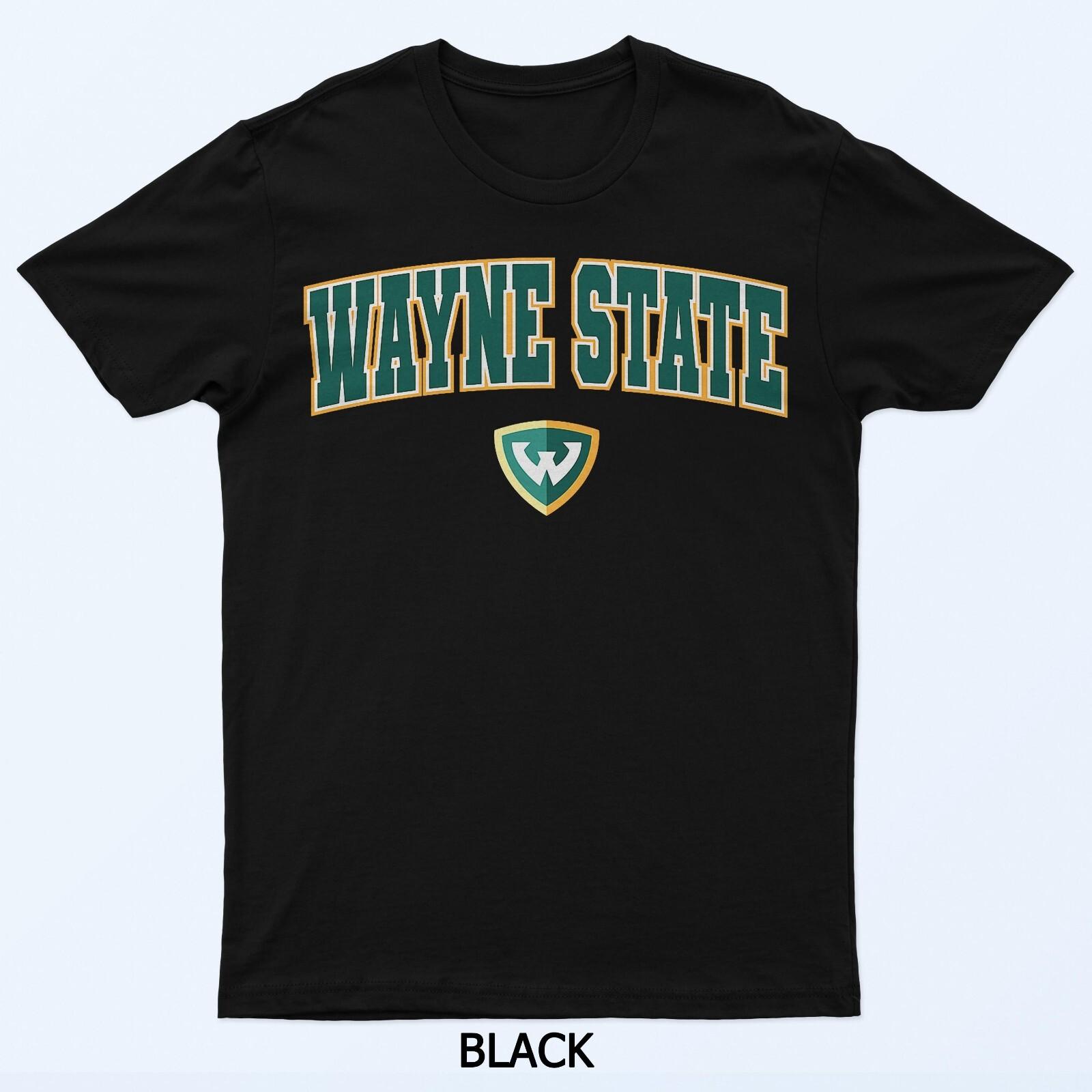 Футболка с арочным логотипом Wayne State University Warriors 4XL