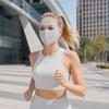 Soft Ice Silk Face Guard, Full Face Wrapping Face Protector, Breathable Holes Face Shield with Elastic Ear Loop for Outdoor Cycling Hiking Fishing