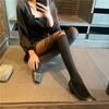 Sexy Lace Bow Women Stockings Solid Black Pantyhose Seamless Ultra-Thin Stocking High Elasticity Long Socks Tights
