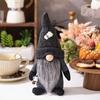 With Knitted Hat Coffee Gnomes Plush Doll Cute Elf Dwarf Plush Figurine  Desktop Xmas Ornament