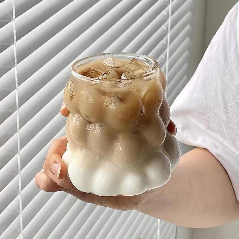 Grape glass Heat-resistant girls Home coffee Latte Milk drink Juice drinking cup