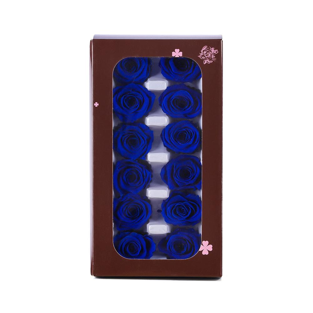 Eternal Flower Gift Box Set 2-6cm Handmade Rose Decorative Flowers, DIY Gift Flower Box