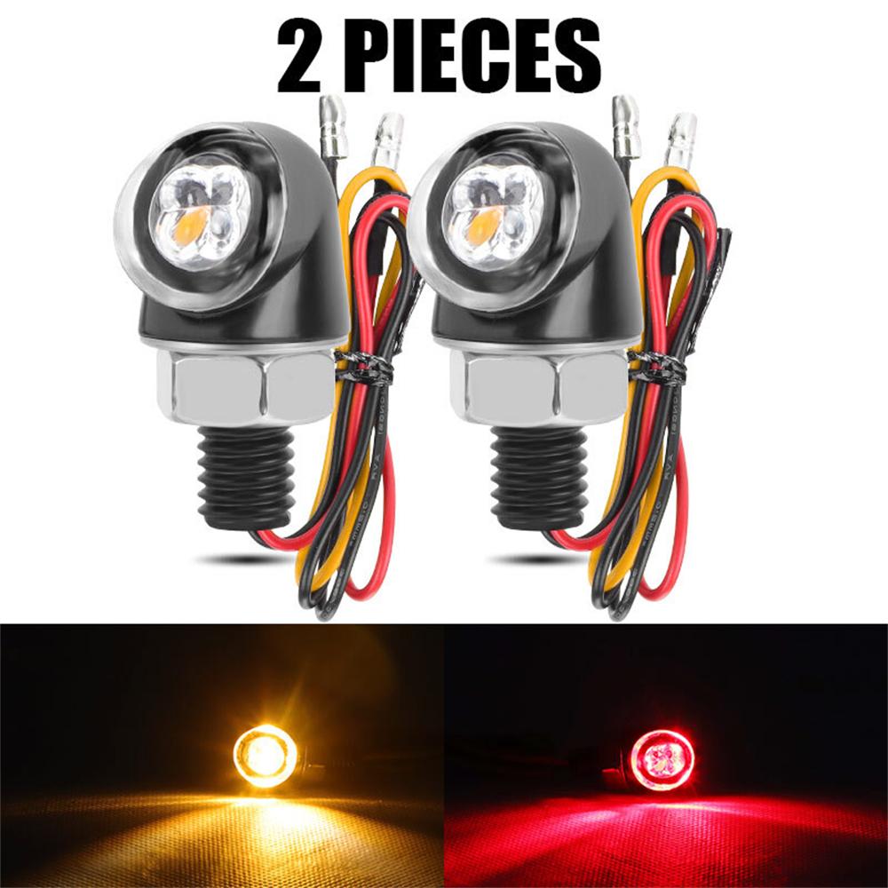 Red&amber Turn Lights For Most Dirt Bike, Street Bike, Dual Sport Applications Such as Honda, Suzuki,...