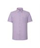 Dagseusyeocheu Linen Blend Micro Check Short Sleeve Shirt Regular Fit Pink_Dls2Shcs103P1