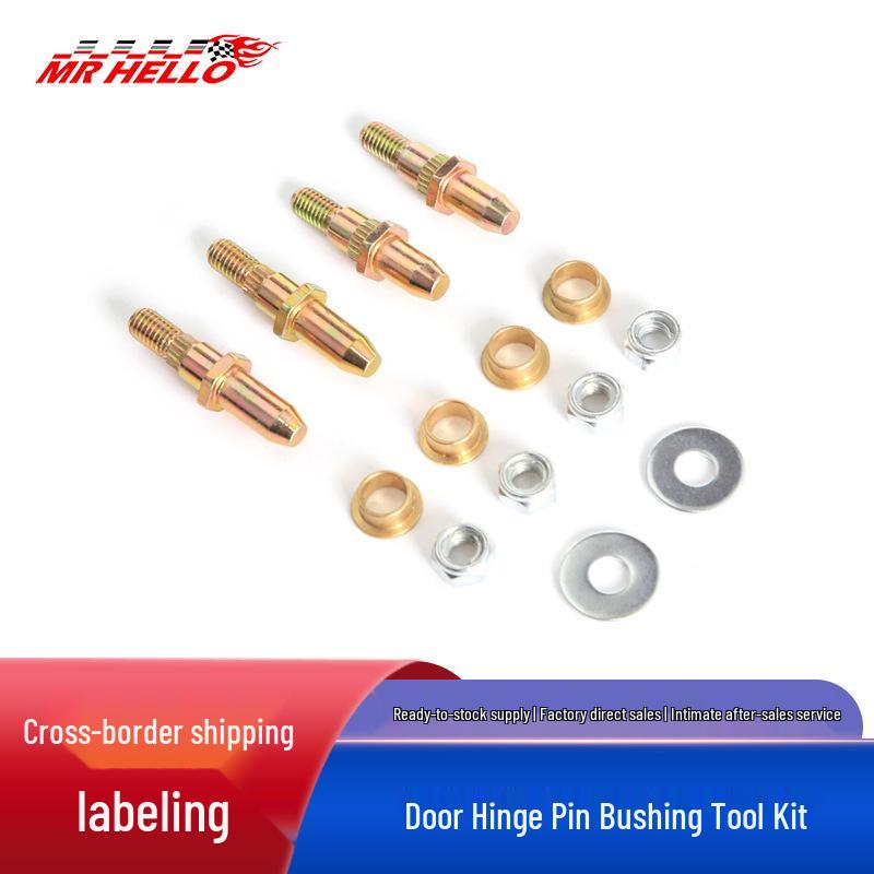 Chevrolet GMC Door Hinge Pin Bushing Kit with Repair Instructions