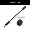 Bendable Game Mics 3.5mm Male Plugs Noise Canceling Microphones For ROG Strix Go Gaming Headsets