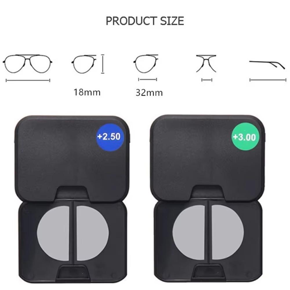 1Pairs Eye Protection Bifocal Reading Lens Anti Blue Light Magnifying Reading Glasses  For Men Women