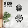 Personalized Tree of Life Metal Wall Sign - Custom Engraved Names, Ideal for Anniversary, Wedding or Mother's Day Gifts, Decorative Hanging Ornament