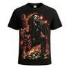 Tomb of Rock Skull Halftone T-Shirt Funny Novelty Guitar Party Joke Gift Top Tee