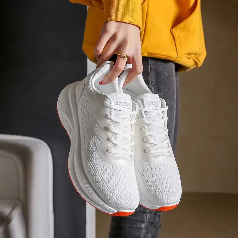 Fashion Low Normal Leather Red Woman Shoes Tennis Best Sneakers Orange Boots Woman Sports Fashionable Losfers Krasovka Classical