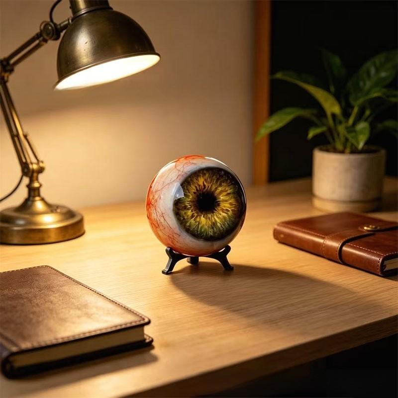 Monster Eye Resin Figurine Home Office Decor With Artistic Style For Giftgiving