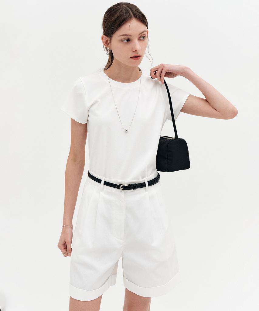 Lugkaeseuteu Paulette Basic T-Shirt / Paulette Basic T-Shirt_6Colors