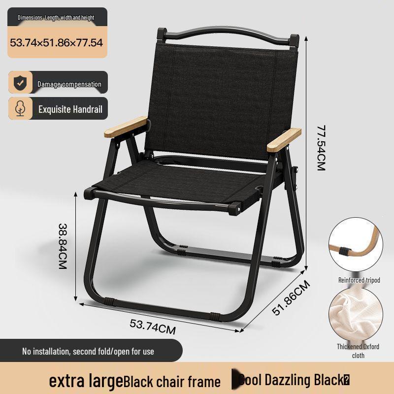 Suole Portable Kermit Folding Chair for Camping and Outdoor Activities