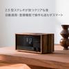 amadana FM Clock Radio: "Simple, beautiful, and high-quality wide FM compatible wireless radio."