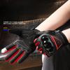 Riding Gloves Motorcycle Full Finger Protection Outdoor Sports Breathable Non Slip Touch Screen Wear Resistant Shock Absorbing Fitness Gloves