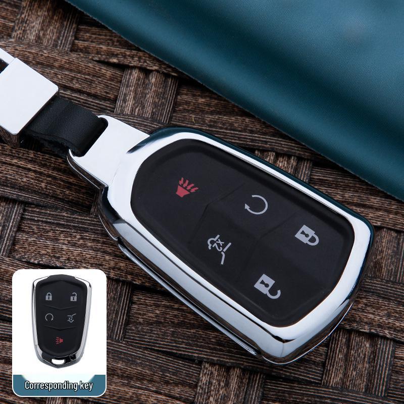 Cadillac Key Case: Fits XTS, XT5, XT6, CT6, XT4, CT4A, CT5 models.