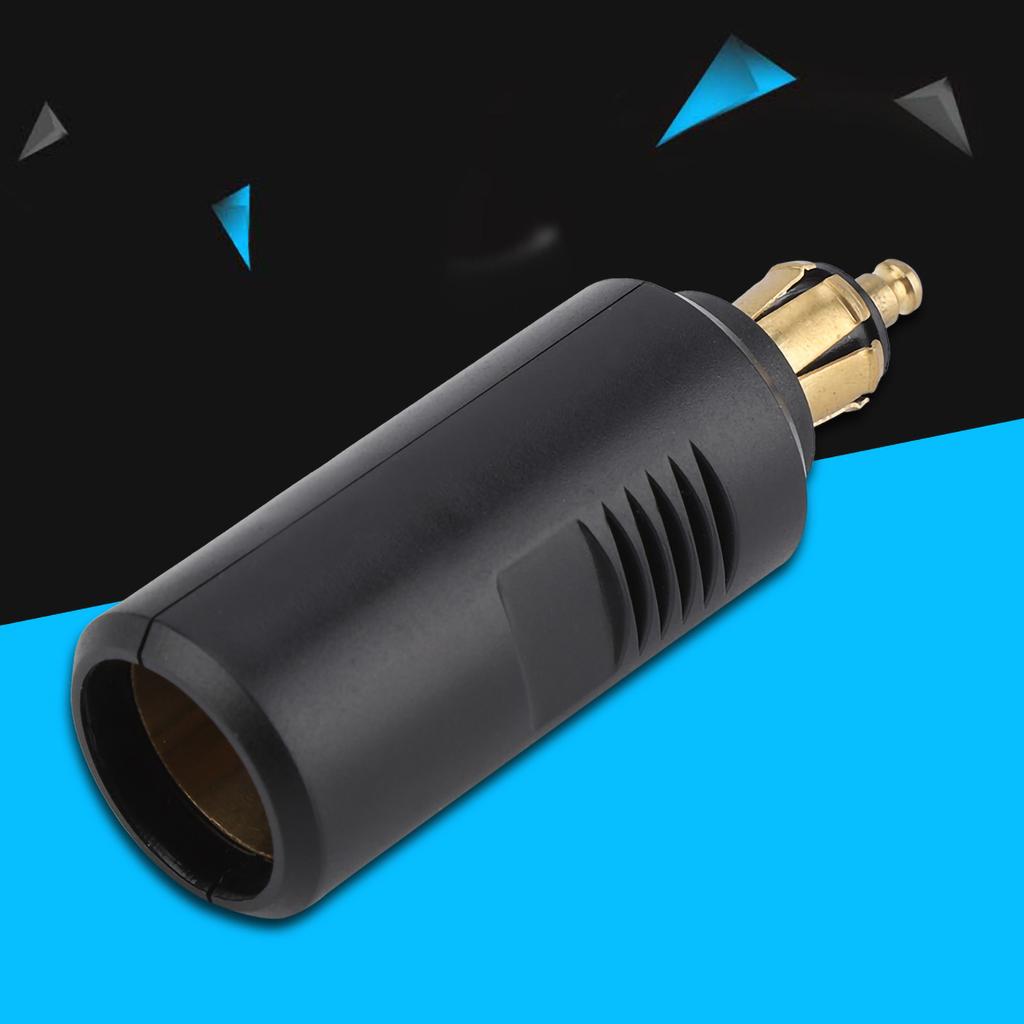 12V Motorrad Europäischer Zigarettenanzünder Stecker Adapter für DIN Buchse