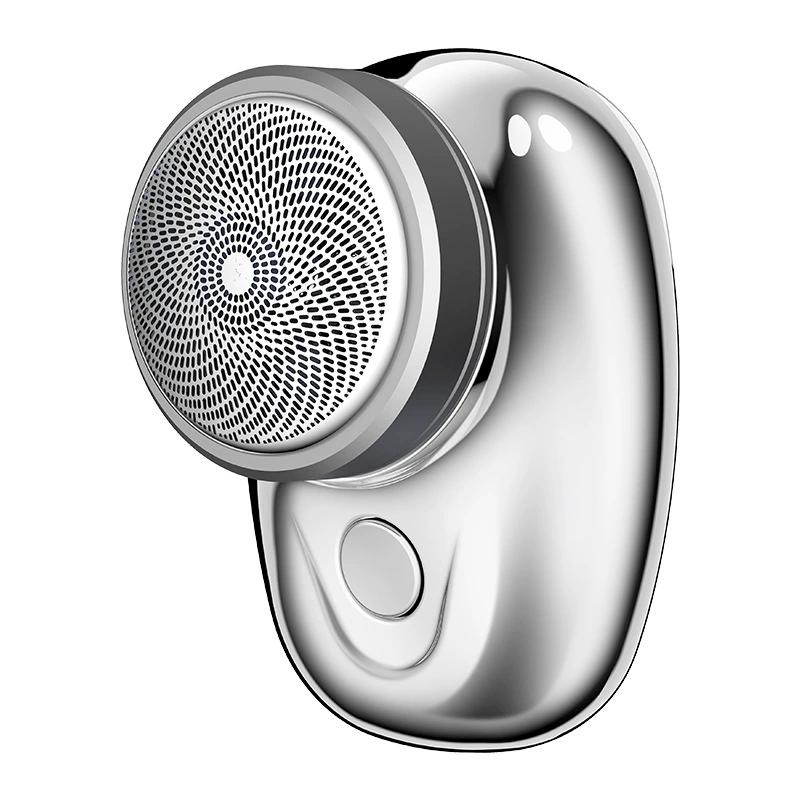 

Mini afeitadora eléctrica portátil para hombre, resistente al agua, recargable y compacta