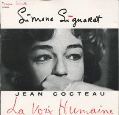 CD SIMONE SIGNORET - La Voix Humaine - Jean Cocteau 101962 France Soundtracks & Musicals Used