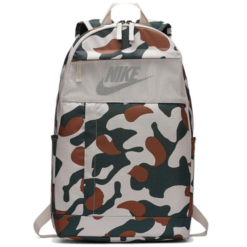 Nike Polyester Backpack Regular Unisex Camouflage Casual BA6021-008
