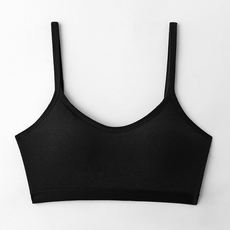 Yumei 116 Women's Padded U-back Bandeau Crop Top - Sexy Sleeveless Tank