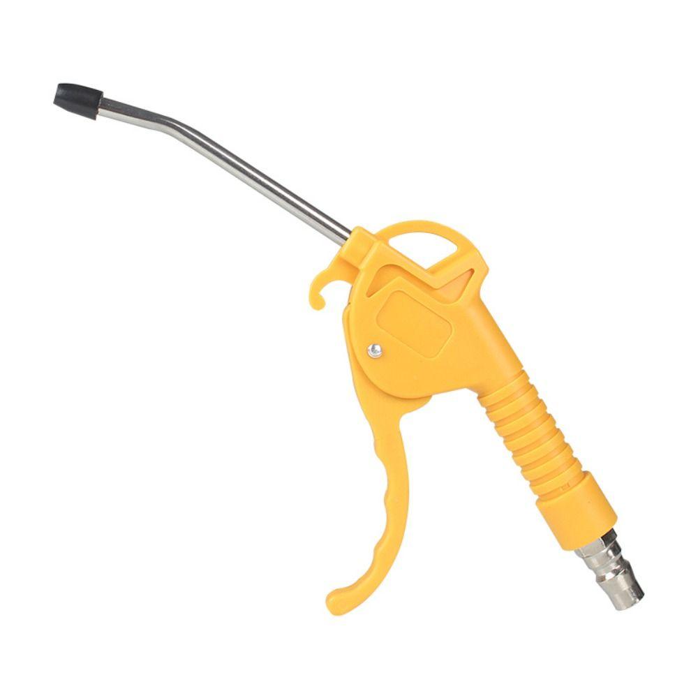 Angled Nozzle Air Blow Tool High Flow Short Style Compressor Tool Bent Nozzle Three Colors High Flow Air Blower Dust Removal