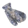 1pcs Hand Carved Natural Stone Guardian Angel Statue Angel Gemstone Decor  Home Decor