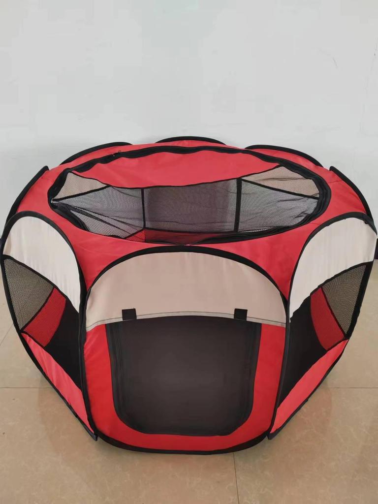Oxford Cloth Folding Pet Playpen: Versatile Dog House In Multiple Colors