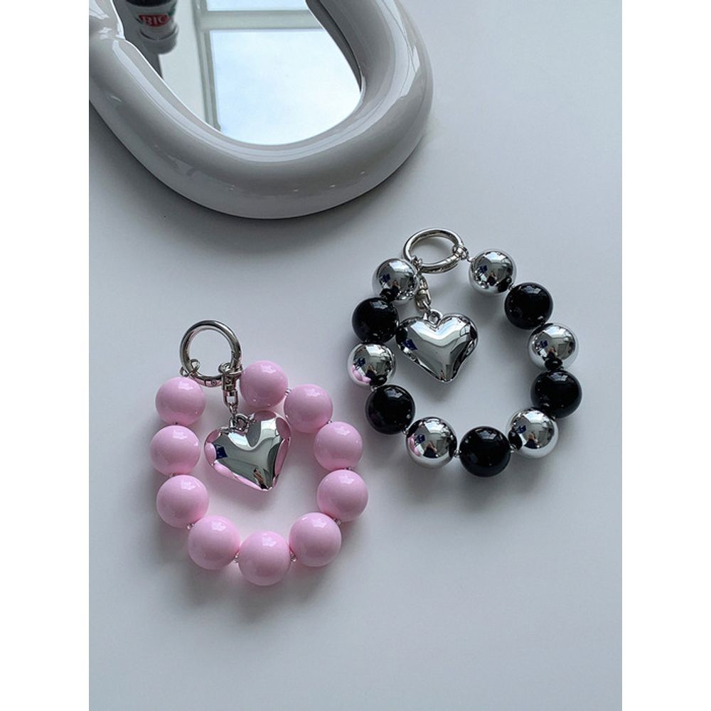 MGR Heart Ball Strap Keyring (4 colors)