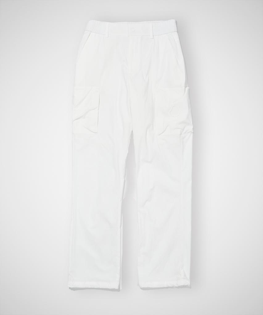 HYPERREET Unisex Nylon Spandex Cargo Jogger Synthetic Pants [ Vanilla Cream ] He2Pt043