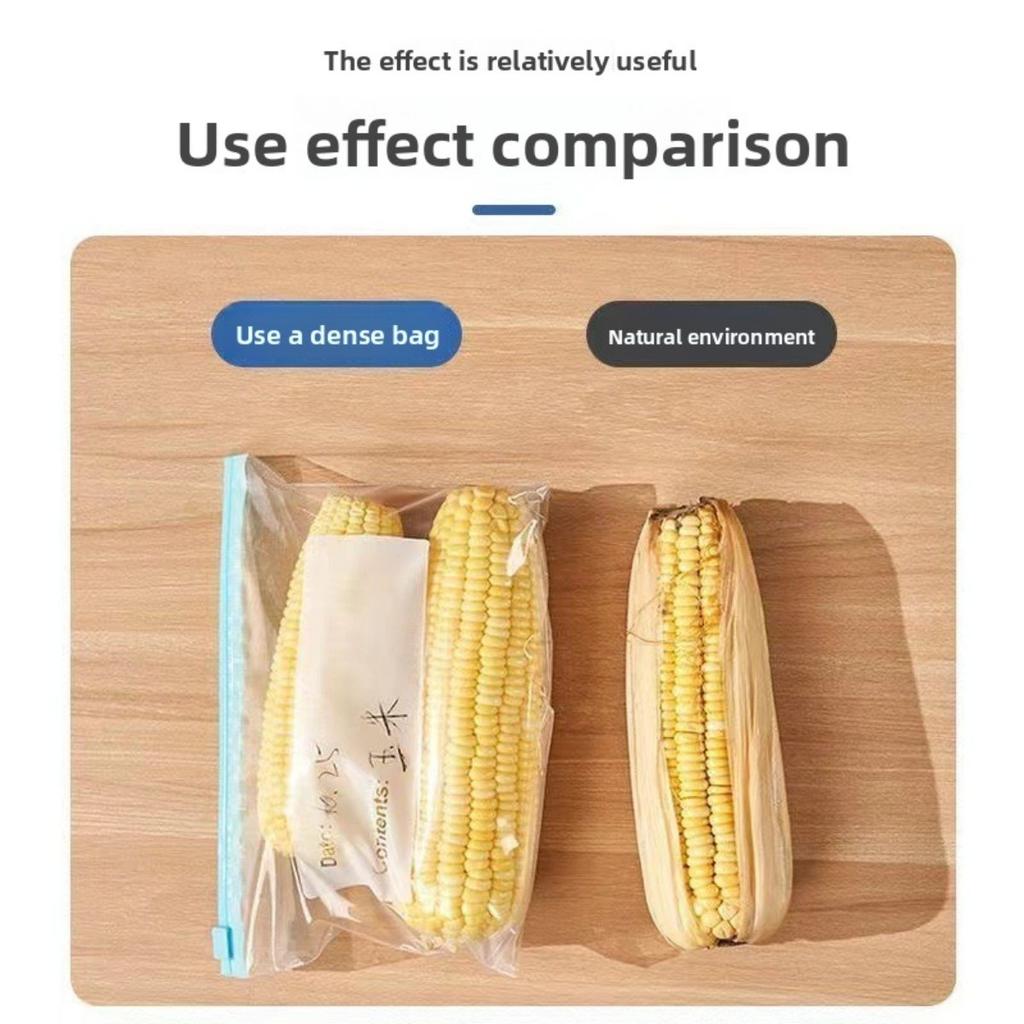 Drei Spezifikationen von Zipper-Frischhaltebeuteln, Aufbewahrungsbeutel zur Lebensmittelklassifizierung, Lebensmittel-Frischhalte-Siegelbeutel, Küchenaufbewahrung und -konservierung